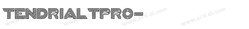 TendriaLTPro字体转换
