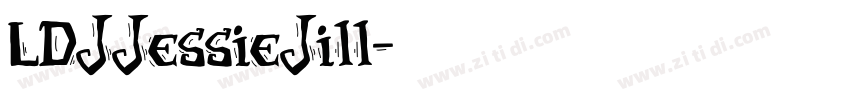 LDJJessieJill字体转换
