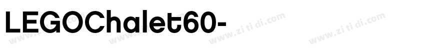 LEGOChalet60字体转换 LEGOChalet60字体转换
