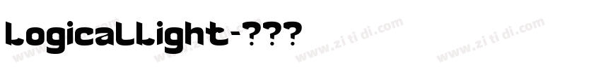 LogicalLight字体转换