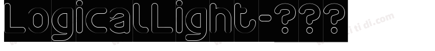 LogicalLight字体转换