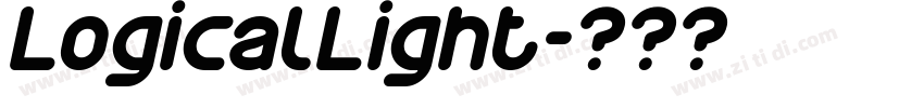 LogicalLight字体转换