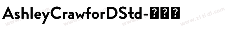 AshleyCrawforDStd字体转换