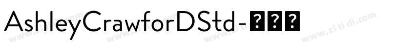 AshleyCrawforDStd字体转换