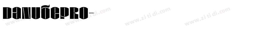 DanubePro字体转换