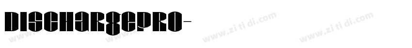 DischargePro字体转换