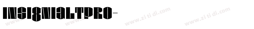 InsigniaLTPro字体转换