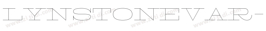 LynstoneVar字体转换 LynstoneVar字体转换