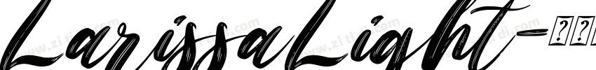 LarissaLight字体转换