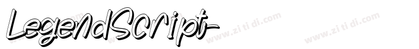 LegendScript字体转换 LegendScript字体转换