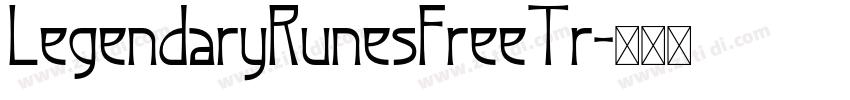 LegendaryRunesFreeTr字体转换