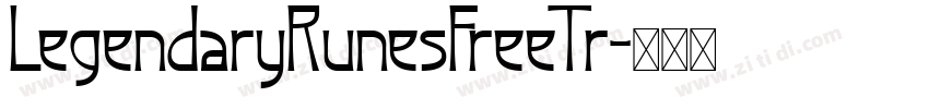 LegendaryRunesFreeTr字体转换