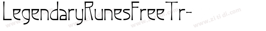 LegendaryRunesFreeTr字体转换