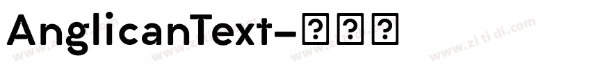 AnglicanText字体转换 AnglicanText字体转换