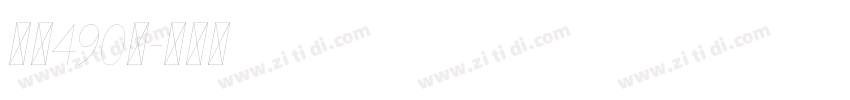 字魂490号字体转换