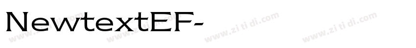 NewtextEF字体转换
