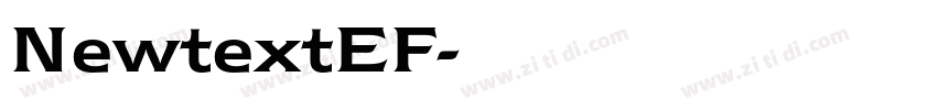 NewtextEF字体转换