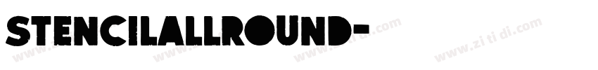 StencilAllround字体转换