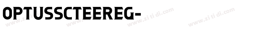 OptusSCTEEReg字体转换