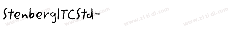 StenbergITCStd字体转换