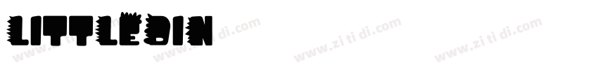 littleDin字体转换