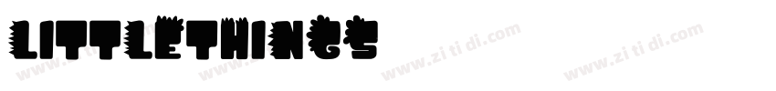 littlethings字体转换
