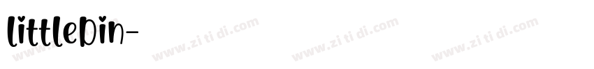 littleDin字体转换