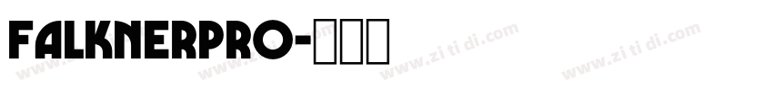 FalknerPro字体转换