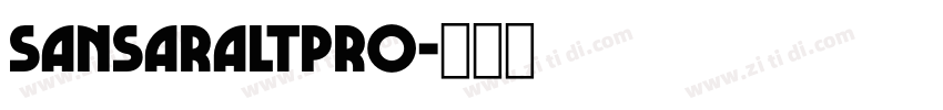SansaraLTPro字体转换