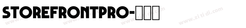 StorefrontPro字体转换