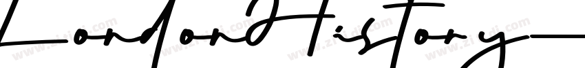 LondonHistory字体转换