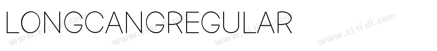 LongCangRegular字体转换 LongCangRegular字体转换