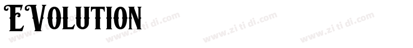 EVolution字体转换