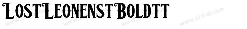 LostLeonenstBoldtt字体转换
