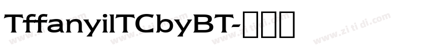 TffanyilTCbyBT字体转换