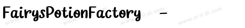 FairysPotionFactory存档字体转换
