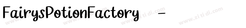 FairysPotionFactory存档字体转换