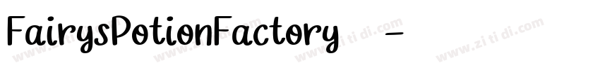 FairysPotionFactory存档字体转换