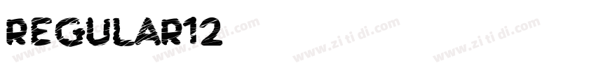 Regular12字体转换 Regular12字体转换
