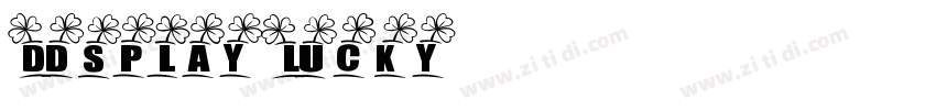 DisplayLucky字体转换