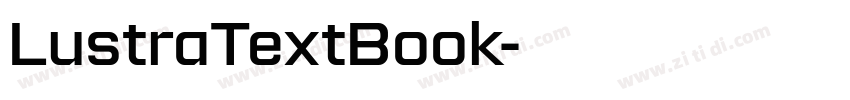 LustraTextBook字体转换 LustraTextBook字体转换
