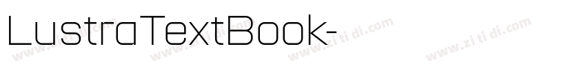 LustraTextBook字体转换 LustraTextBook字体转换