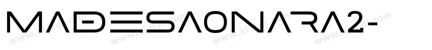 MADESAONARA2字体转换