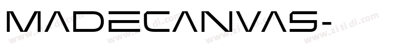 madecanvas字体转换