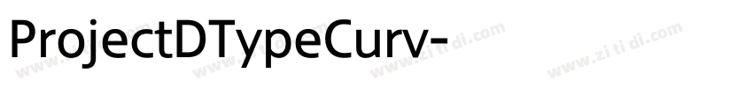 ProjectDTypeCurv字体转换