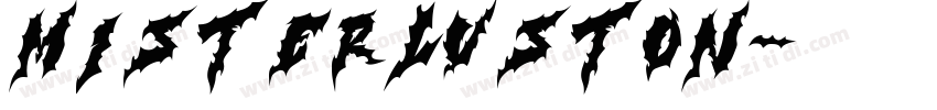MisterLuston字体转换