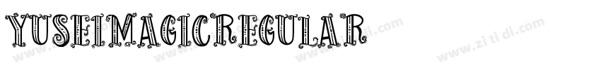 YuseiMagicRegular字体转换