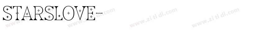 StarsLove字体转换