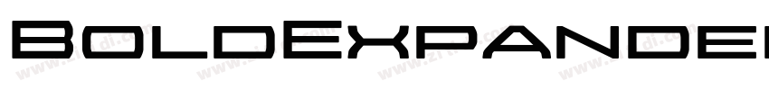 BoldExpanded字体转换 BoldExpanded字体转换