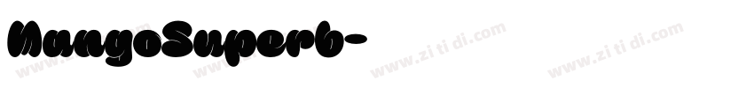 MangoSuperb字体转换